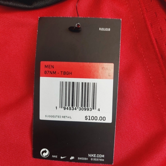 Nike Tampa Bay Buccaneers Jersey Mens Size L Jameis Winston #3 On Field Red - Picture 5 of 10